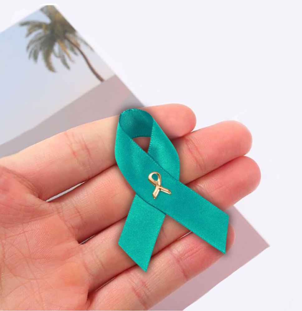 Satin Sexual Assault Awareness Ribbon Pins Fundraising For A Cause