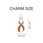 Where There is Love Brown Ribbon Bracelets - Fundraising For A Cause
