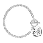 "Where there is love, there is life" Heart Charm Silver Rope Bracelets - Fundraising For A Cause