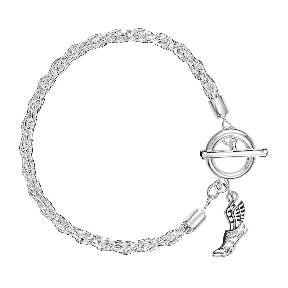 Winged Foot Charms Rope Bracelets