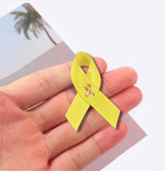 Satin Bladder Cancer Ribbon Pins - Fundraising For A Cause