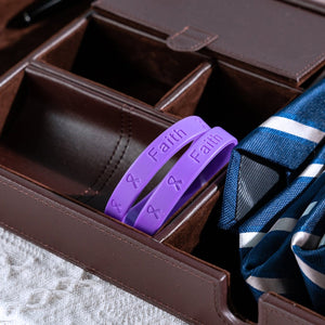 Adult Fibromyalgia Awareness Silicone Bracelet Wristbands - Fundraising For A Cause