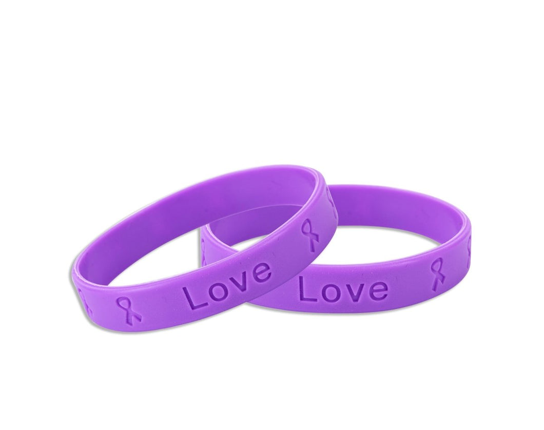 Adult Fibromyalgia Awareness Silicone Bracelet Wristbands - Fundraising For A Cause