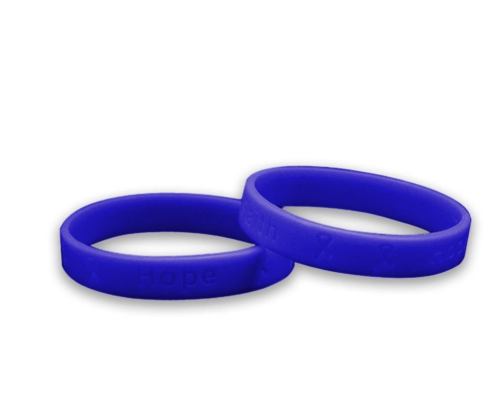 Adult Periwinkle Silicone Bracelet Wristbands - Fundraising For A Cause