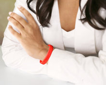 Load image into Gallery viewer, Adult Red Awareness Silicone Bracelet Wristbands - Fundraising For A Cause