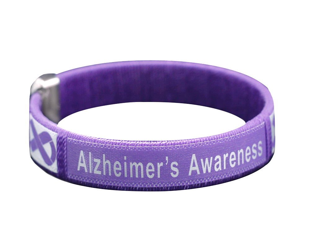 Alzheimer's Disease Awareness Bangle Bracelets - Fundraising For A Cause