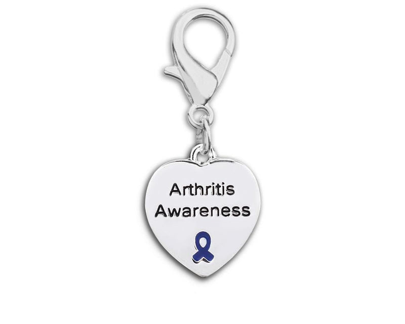 Arthritis Awareness Heart Hanging Charms - Fundraising For A Cause