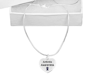 Arthritis Awareness Heart Necklaces - Fundraising For A Cause