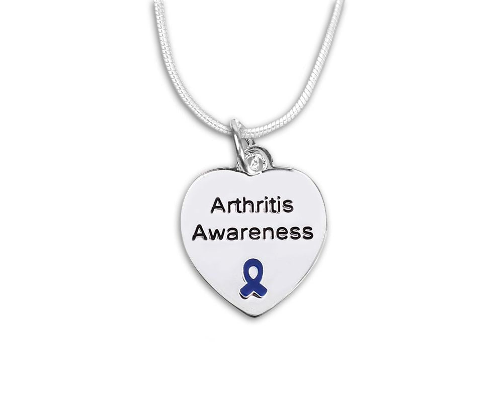 Arthritis Awareness Heart Necklaces - Fundraising For A Cause