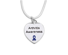 Load image into Gallery viewer, Arthritis Awareness Heart Necklaces - Fundraising For A Cause