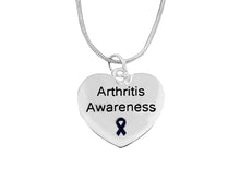 Load image into Gallery viewer, Arthritis Awareness Heart Necklaces - Fundraising For A Cause