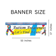 Load image into Gallery viewer, Autism Awareness Banner - Fundraising For A Cause