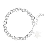 Autism Awareness Large Puzzle Piece Chunky Charm Bracelets - Fundraising For A Cause