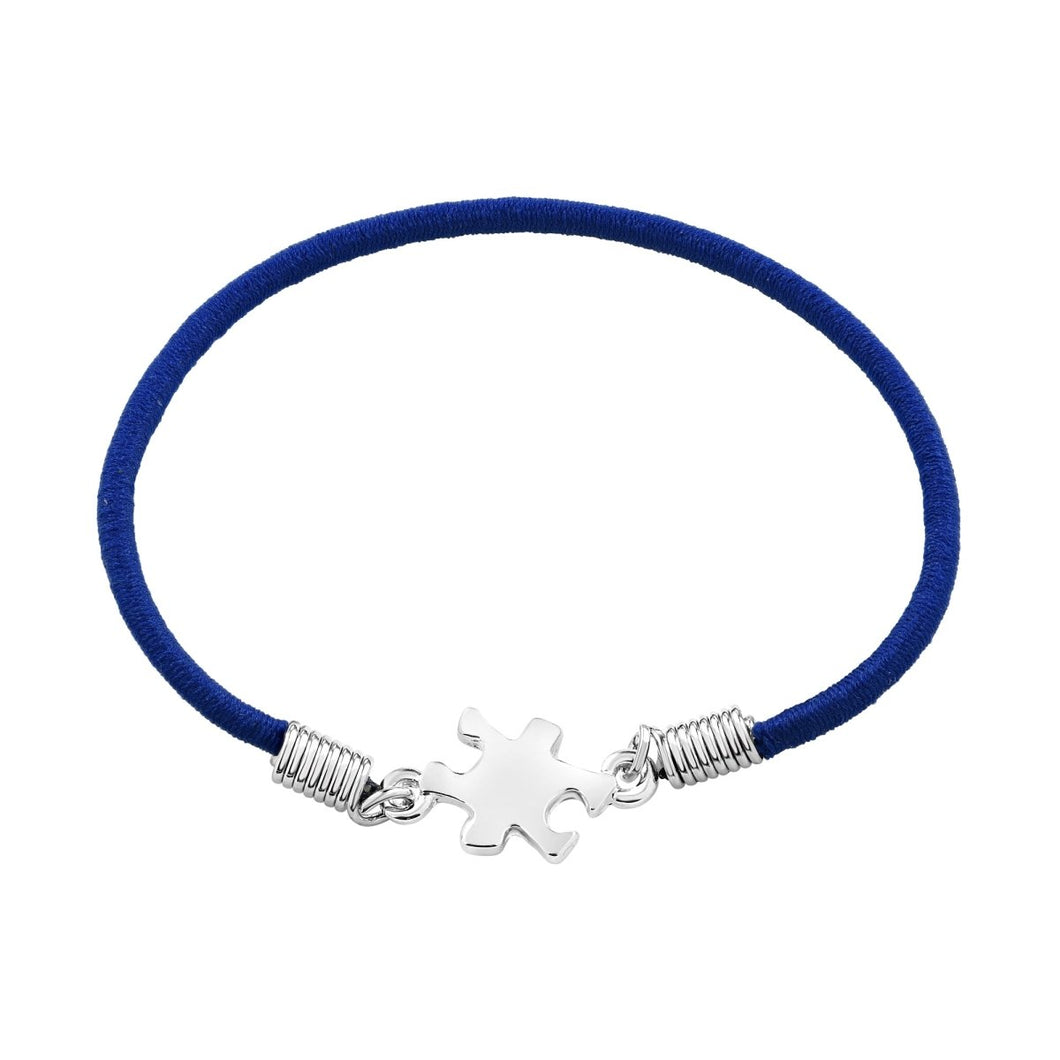 Autism Awareness Puzzle Piece Stretch Bracelets - Fundraising For A Cause