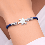 Autism Awareness Puzzle Piece Stretch Bracelets - Fundraising For A Cause
