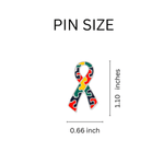 Autism Awareness Ribbon Pins - Fundraising For A Cause