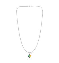 Load image into Gallery viewer, Autism Colored Puzzle Piece Necklaces - Fundraising For A Cause