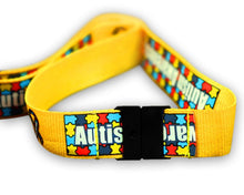 Load image into Gallery viewer, Autism Lanyards Breakaway Style - Fundraising For A Cause