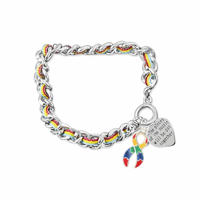 Autism Multiple Color Rope Bracelets - Fundraising For A Cause