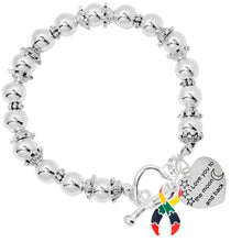 Load image into Gallery viewer, Autism Ribbon Awareness I Love You To The Moon And Back Bracelets - Fundraising For A Cause