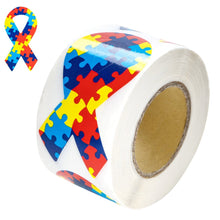 Load image into Gallery viewer, Awareness Ribbon Stickers (Pick Your Color) - Fundraising For A Cause