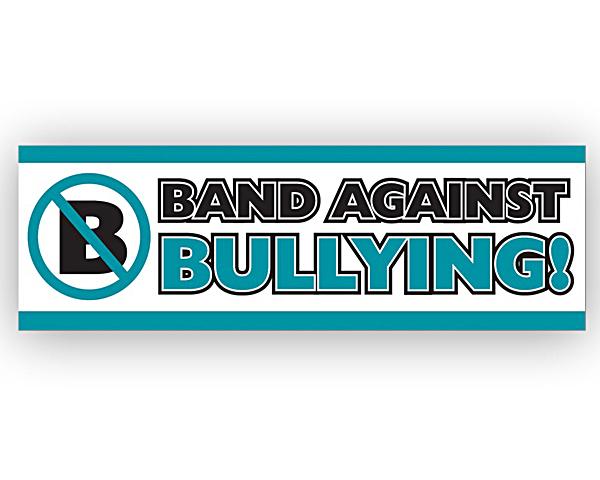 Band Against Bullying Anti Bully Banner - Fundraising For A Cause