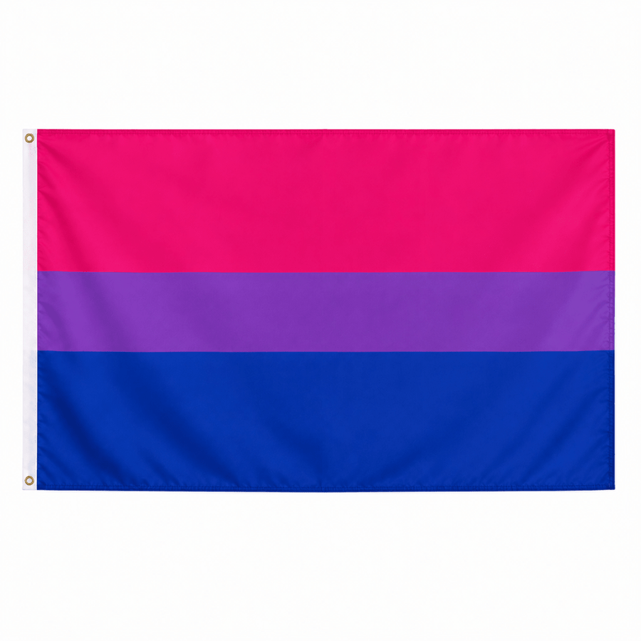 Bisexual 3 Feet by 5 Feet Nylon PRIDE Flag - Fundraising For A Cause
