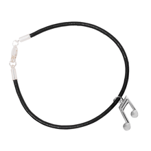 Load image into Gallery viewer, Black Cord Music Note Bracelets - Fundraising For A Cause