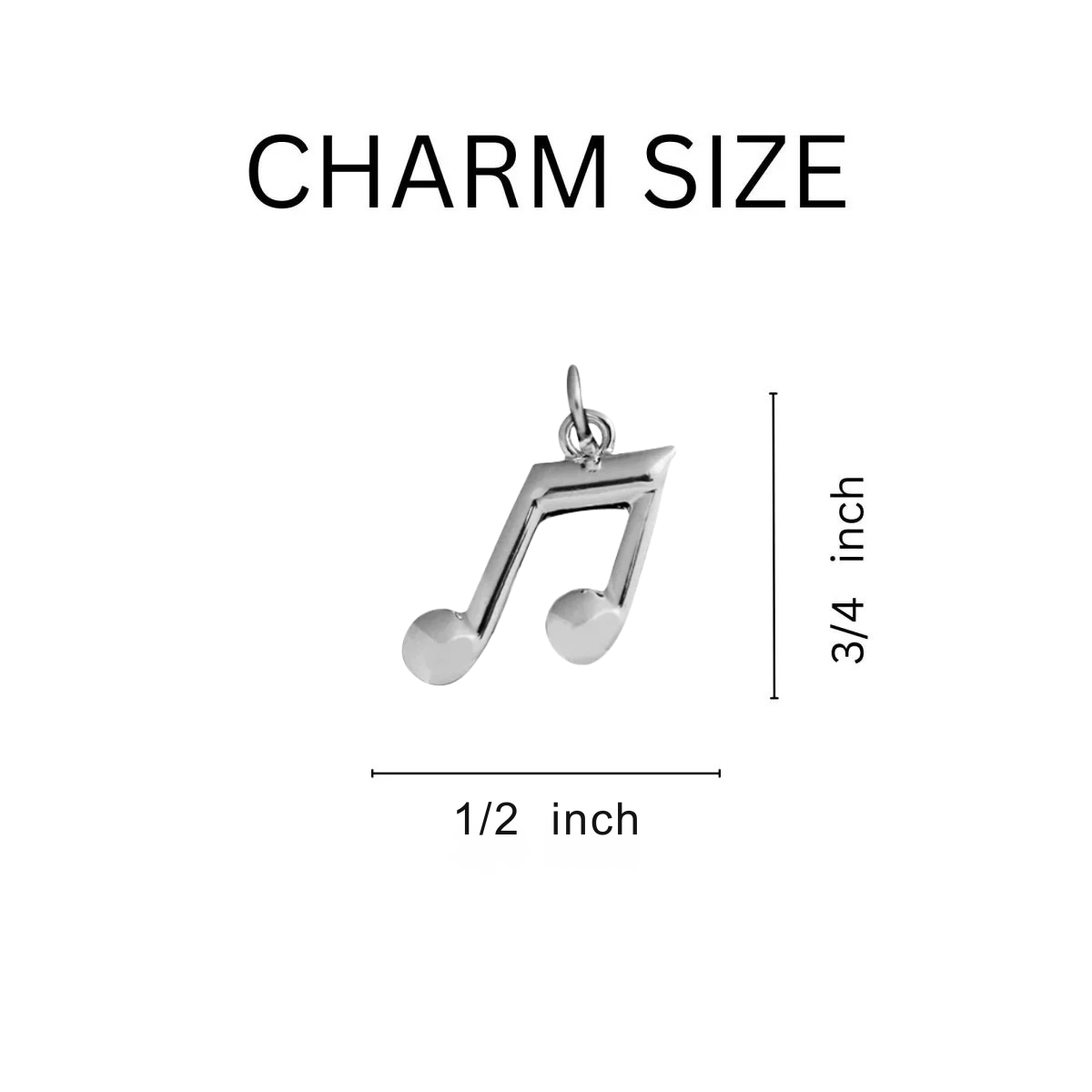 Black Cord Music Note Bracelets - Fundraising For A Cause