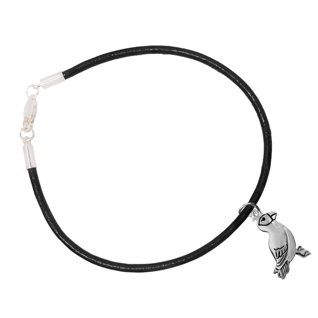 Black Cord Parrot Charm Bracelets - Fundraising For A Cause