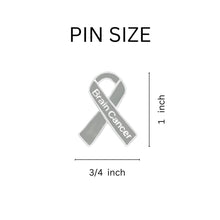 Load image into Gallery viewer, Brain Cancer Awareness Ribbon Pins - Fundraising For A Cause