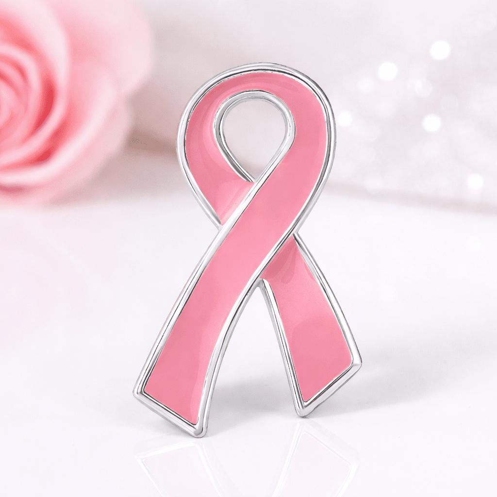 Breast Cancer Awareness Ribbon Pins - Fundraising For A Cause