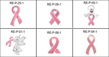 Load image into Gallery viewer, Breast Cancer Hope Courage Strength Bracelet w/Free Pin Offer - Fundraising For A Cause