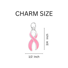 Load image into Gallery viewer, Breast Cancer Ribbon Earrings - Fundraising For A Cause