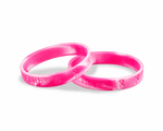 Pink Camo Hope Faith Love Silicone Bracelets - Fundraising For A Cause