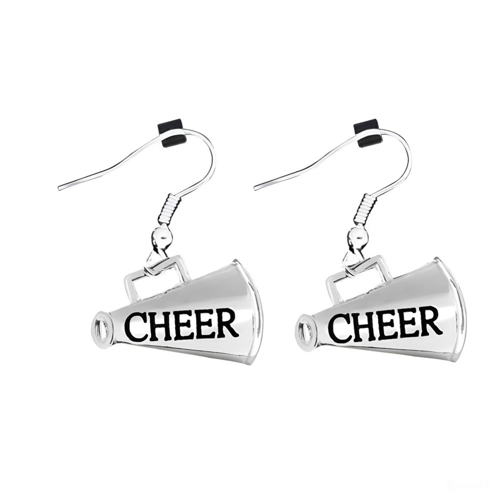 Cheerleading Megaphone Earrings - Fundraising For A Cause