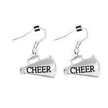 Load image into Gallery viewer, Cheerleading Megaphone Earrings - Fundraising For A Cause