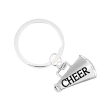 Load image into Gallery viewer, Cheerleading Megaphone Split Key Chains - Fundraising For A Cause