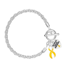 Load image into Gallery viewer, Childhood Cancer Charm Bracelets - Fundraising For A Cause