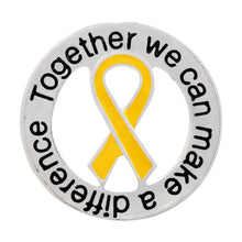 Load image into Gallery viewer, Childhood Cancer Ribbon Difference Pins - Fundraising For A Cause