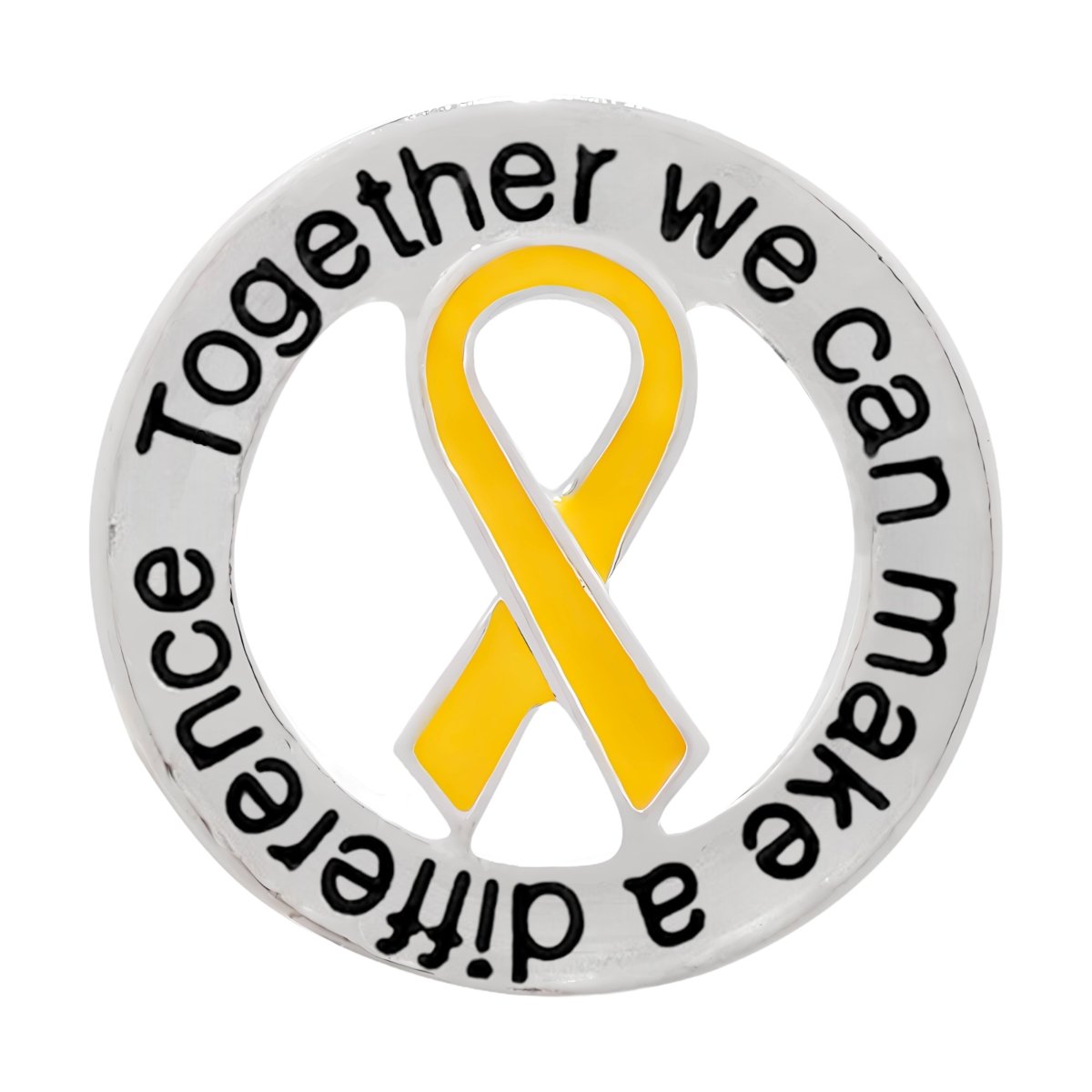 Childhood Cancer Ribbon Difference Pins - Fundraising For A Cause