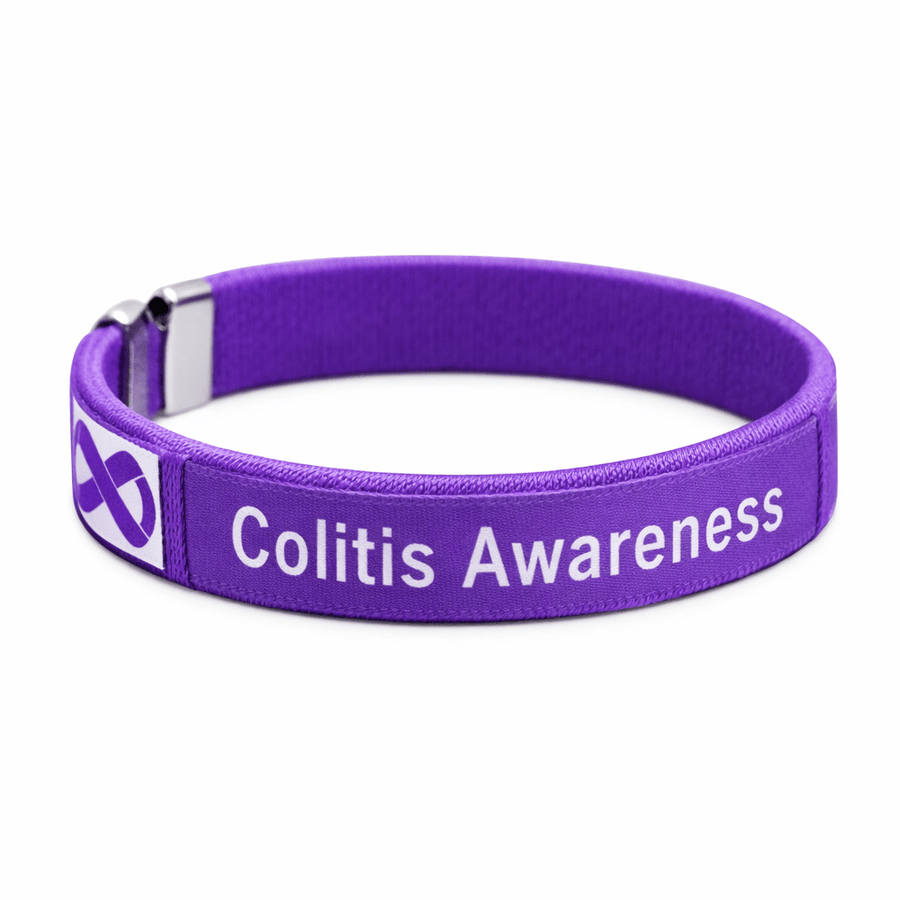 Colitis Awareness Bangle Bracelets - Fundraising For A Cause