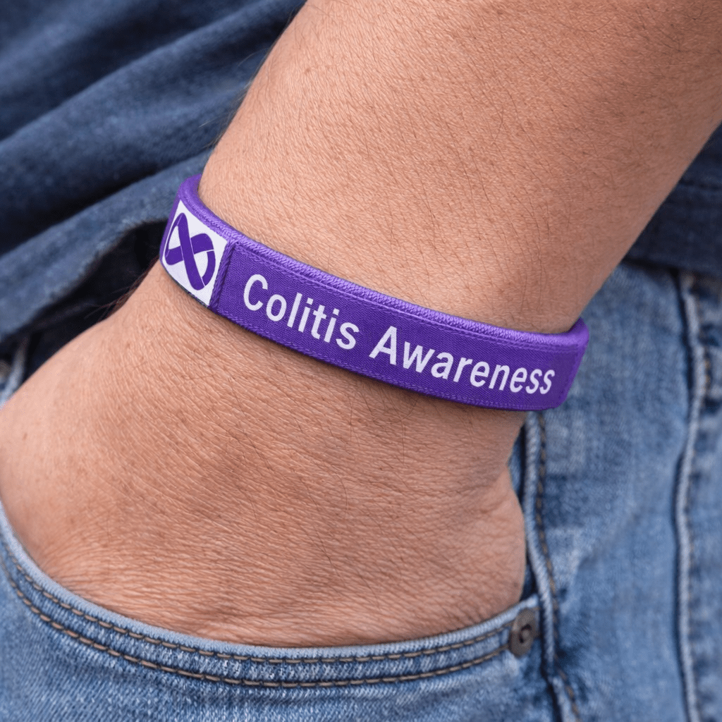 Colitis Awareness Bangle Bracelets - Fundraising For A Cause