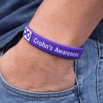 Crohn's Disease Awareness Bangle Bracelets - Fundraising For A Cause