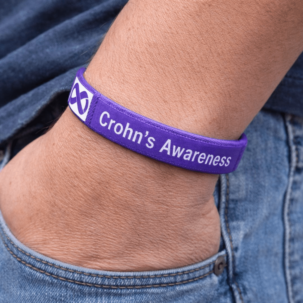 Crohn's Disease Awareness Bangle Bracelets - Fundraising For A Cause