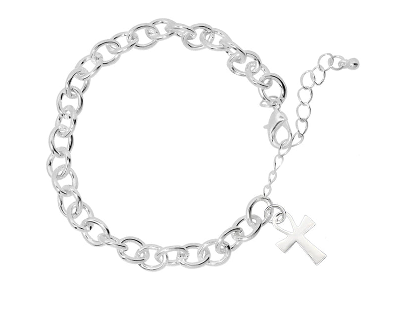 Cross Chunky Link Style Bracelets - Fundraising For A Cause