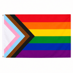 Daniel Quasar 3 Feet by 5 Feet Nylon PRIDE Flag - Fundraising For A Cause