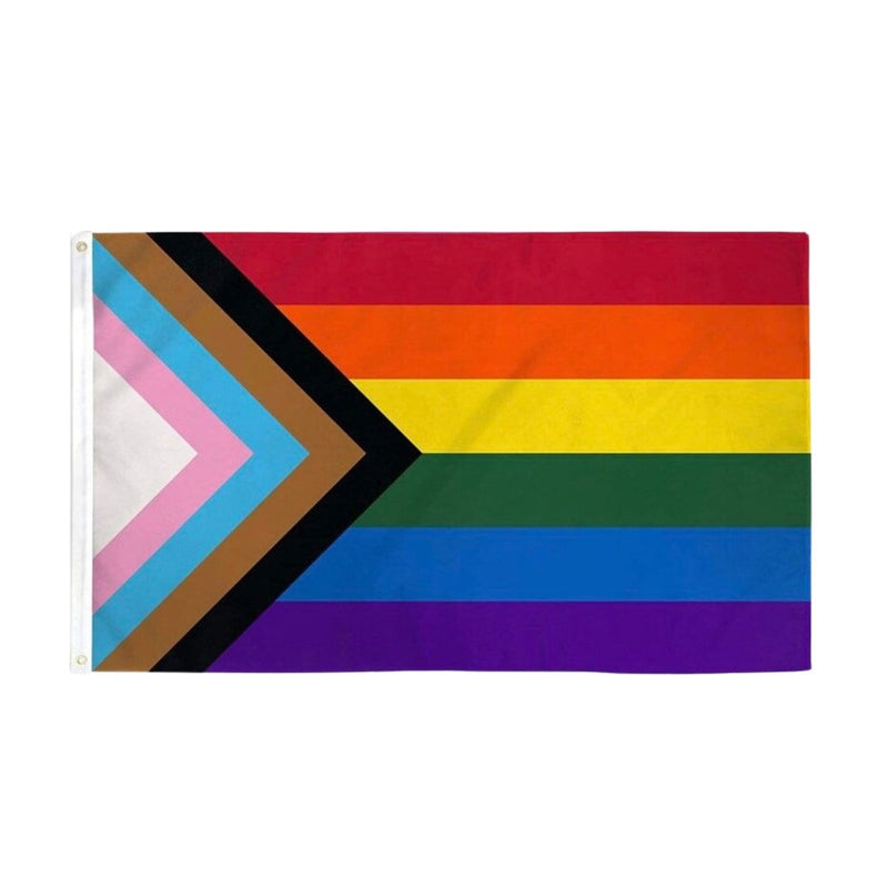 Daniel Quasar 3 Feet by 5 Feet Nylon PRIDE Flag - Fundraising For A Cause