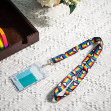 Load image into Gallery viewer, Daniel Quasar Flag Lanyard Badge Holder - Fundraising For A Cause