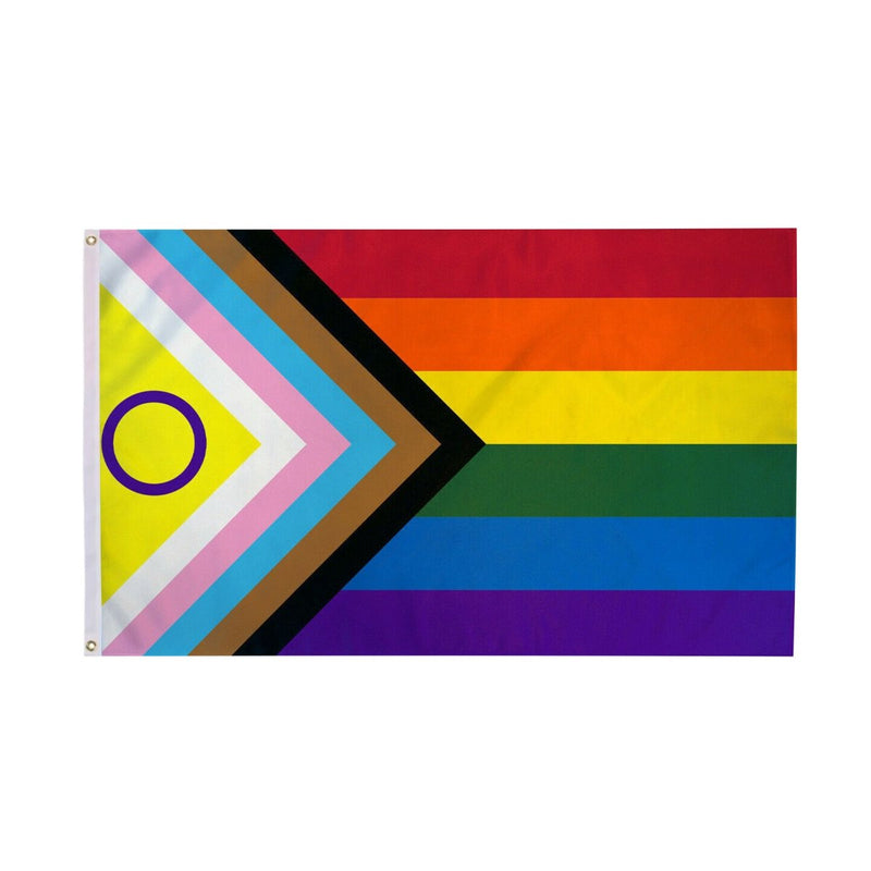 Daniel Quasar Inclusive 3 Feet by 5 Feet Nylon PRIDE Flag - Fundraising For A Cause